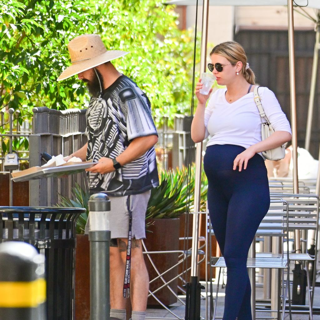 Shia LaBeouf und Mia Goth im März 2022