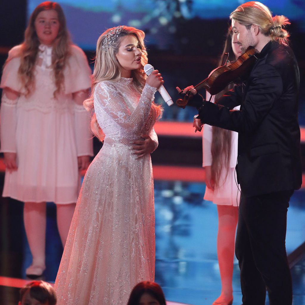 Shirin David und David Garrett bei der "Ein Herz für Kinder"-Gala 2018