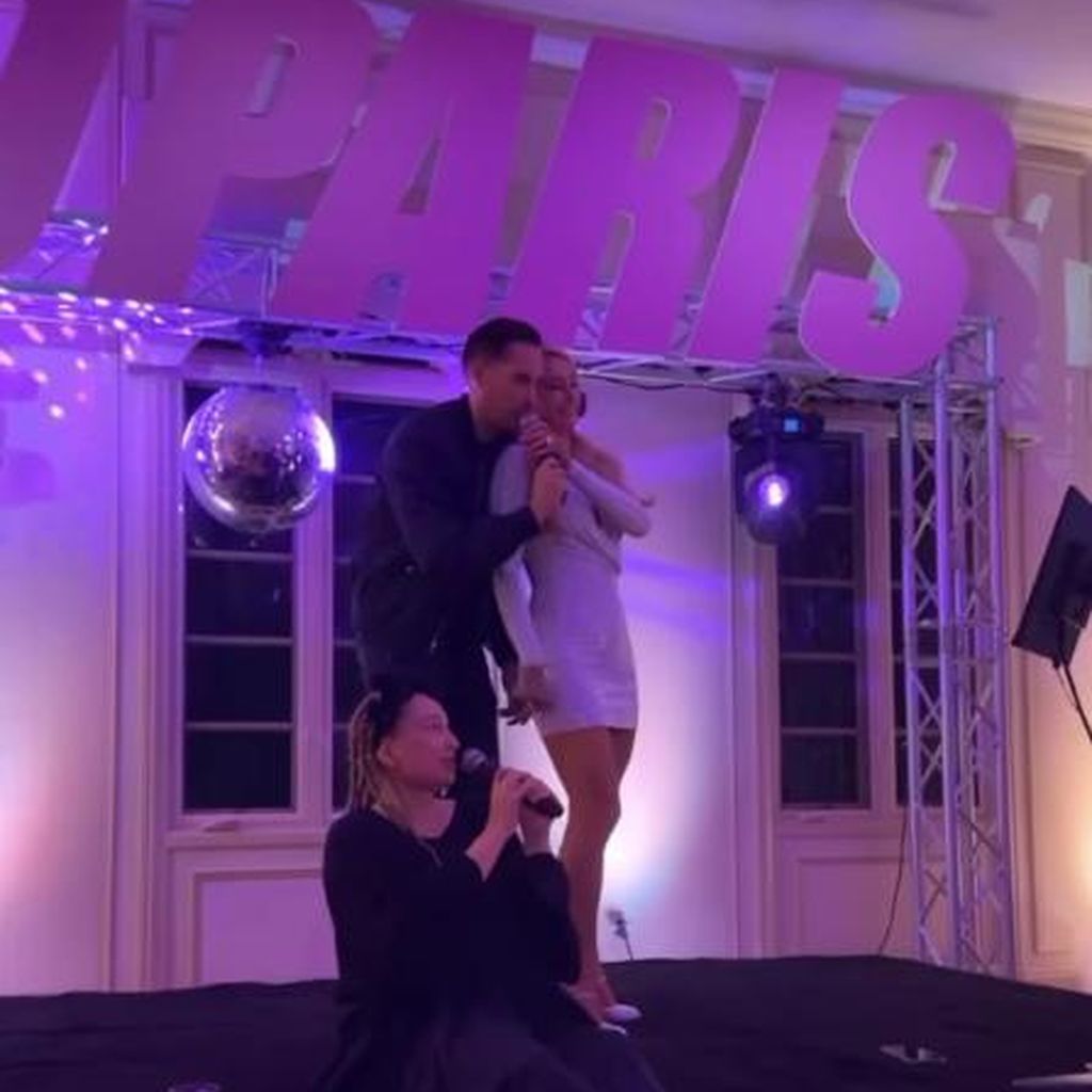 Sia, Carter Reum und Paris Hilton, Februar 2023