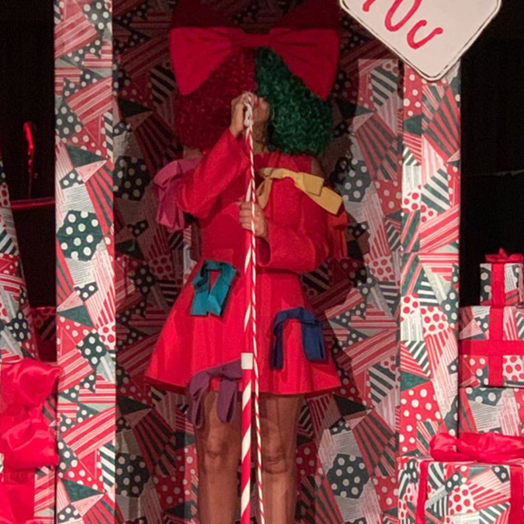 Sia bei der Kardashian-Weihnachtsparty