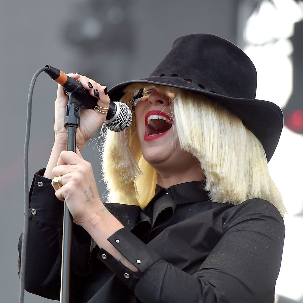 Sia bei der 102.7 KIIS FM Wango Tango-Show 2015