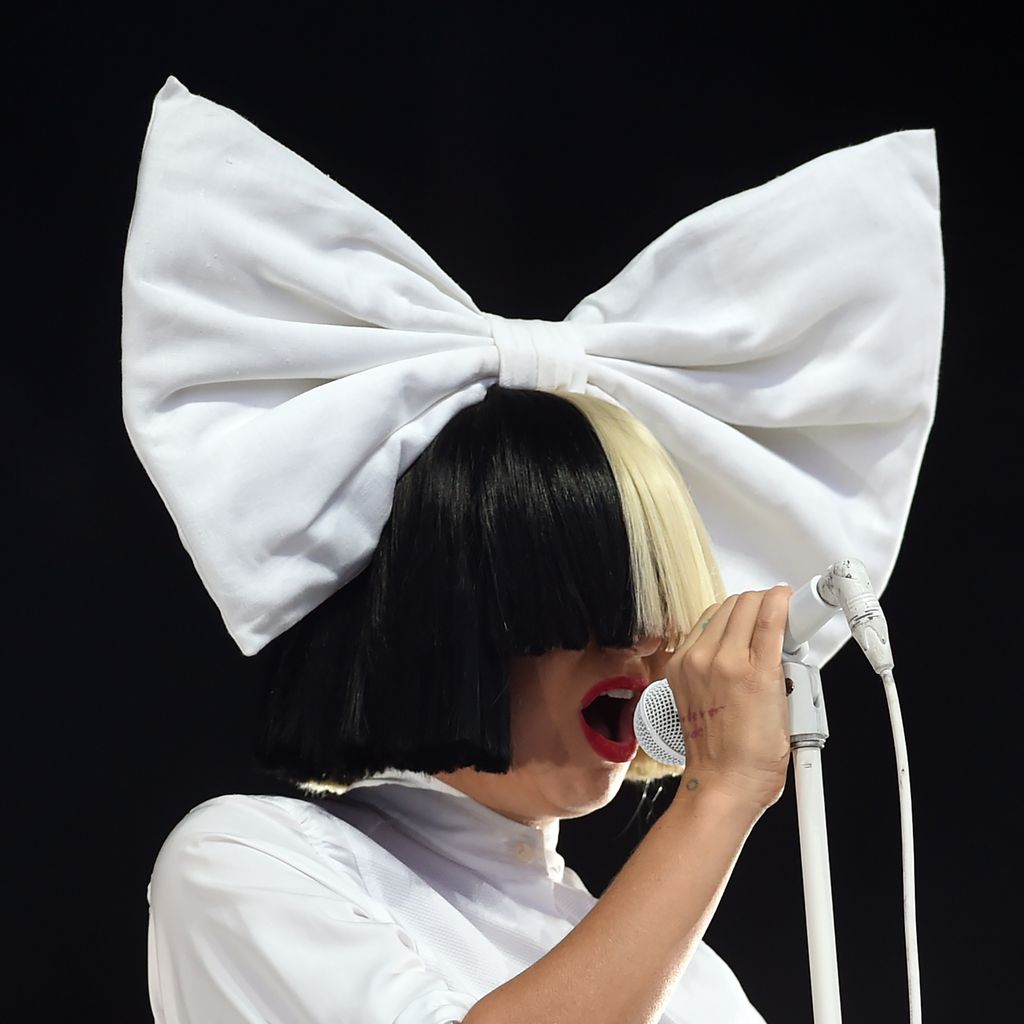 Sia bei einem Auftritt in England 2020