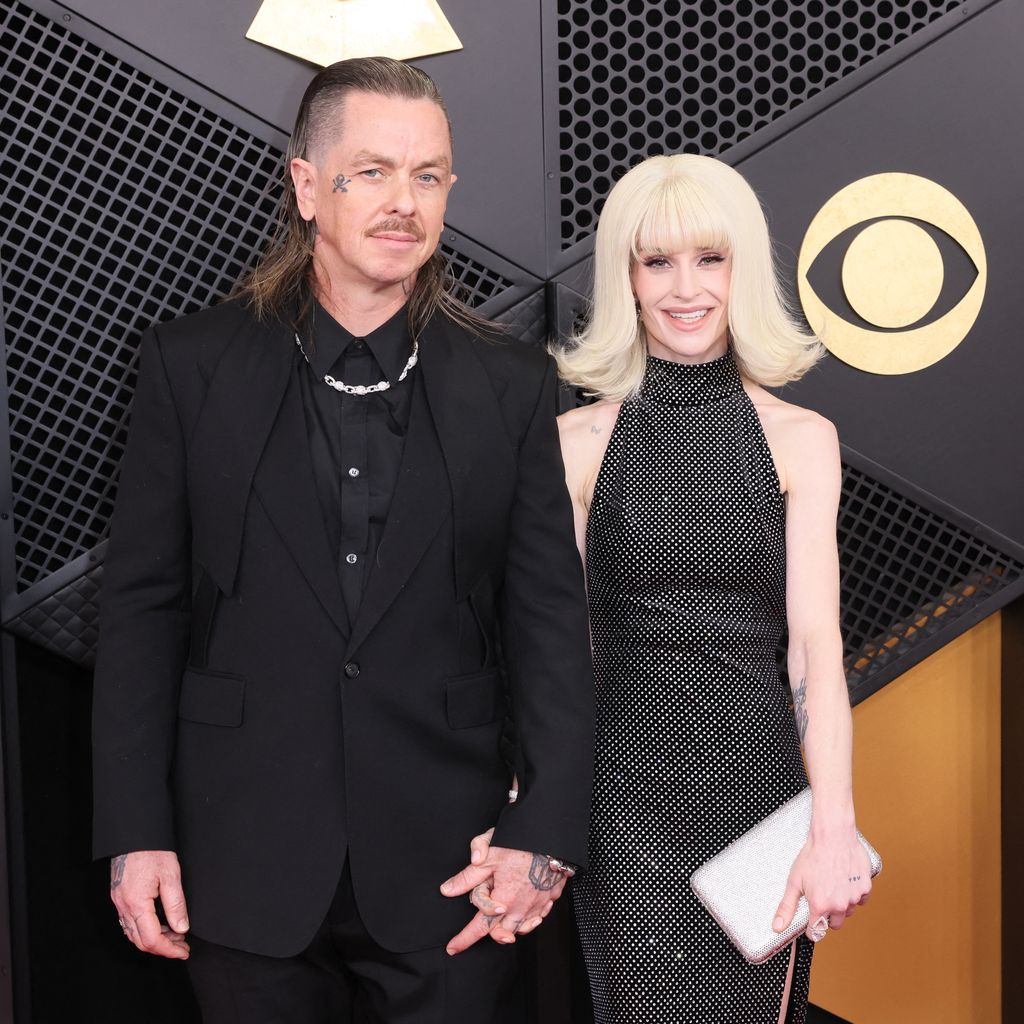 Sid Wilson und Kelly Osbourne bei den 68. Grammy Awards in Los Angeles
