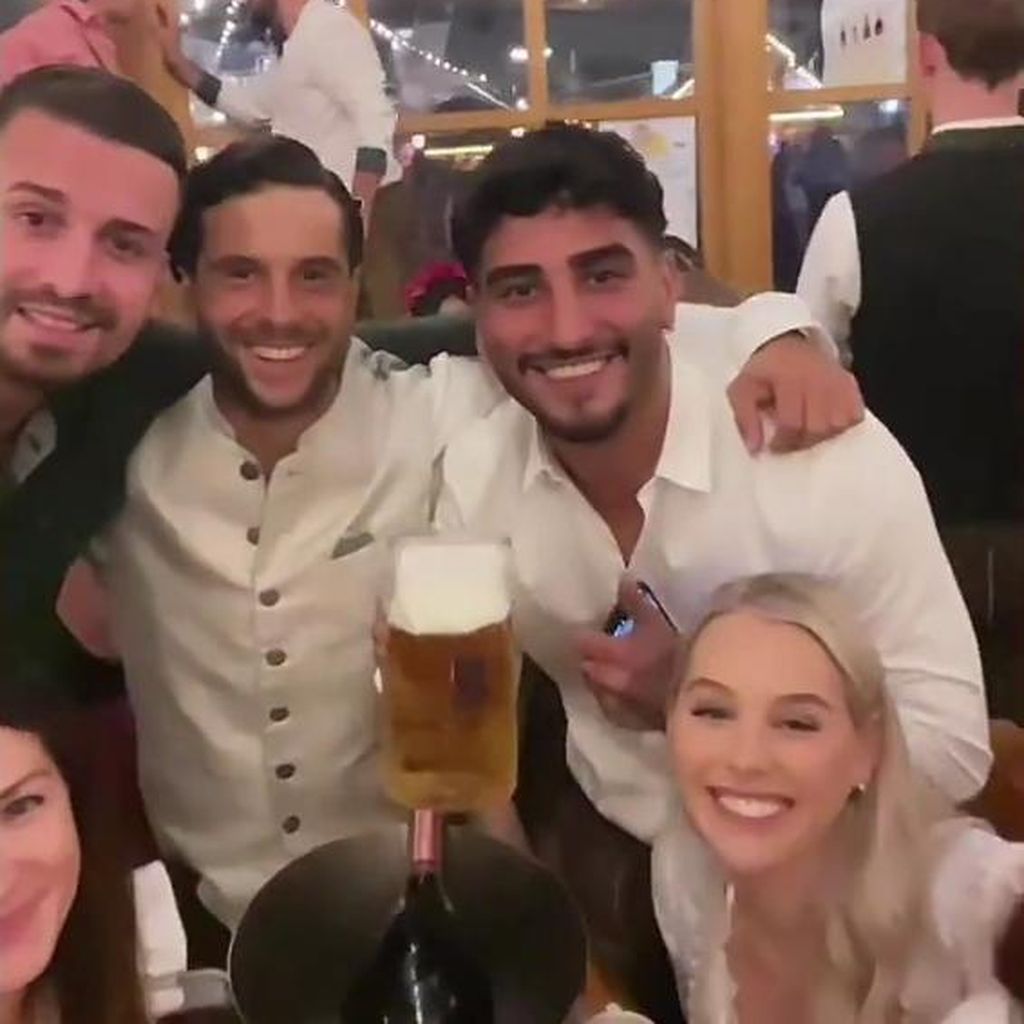 Sidar Sahin und Jana Klein auf dem Oktoberfest in München