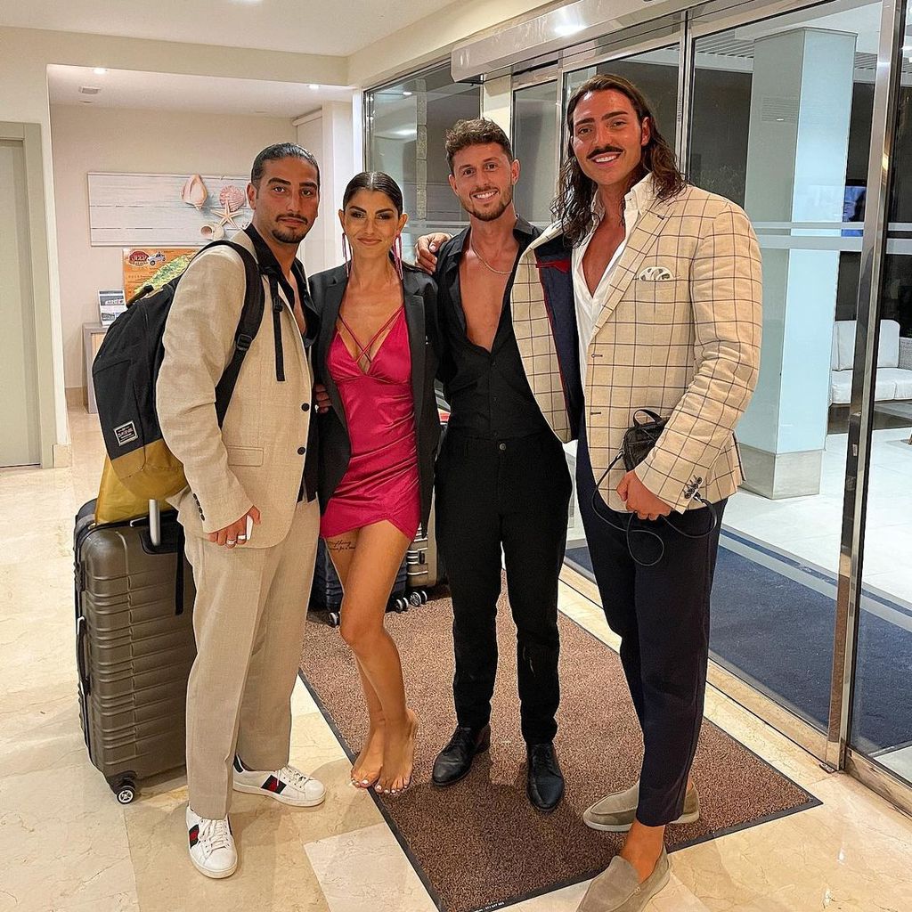 Sidar Sahin, Yeliz Koc, Jannik Kontalis und Fabio Knez