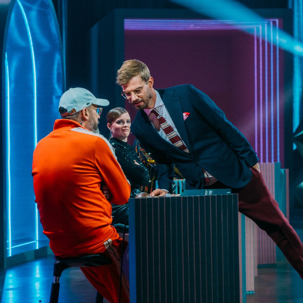 Sido und Joko Winterscheidt bei "Wer stiehlt mir die Show" 2023