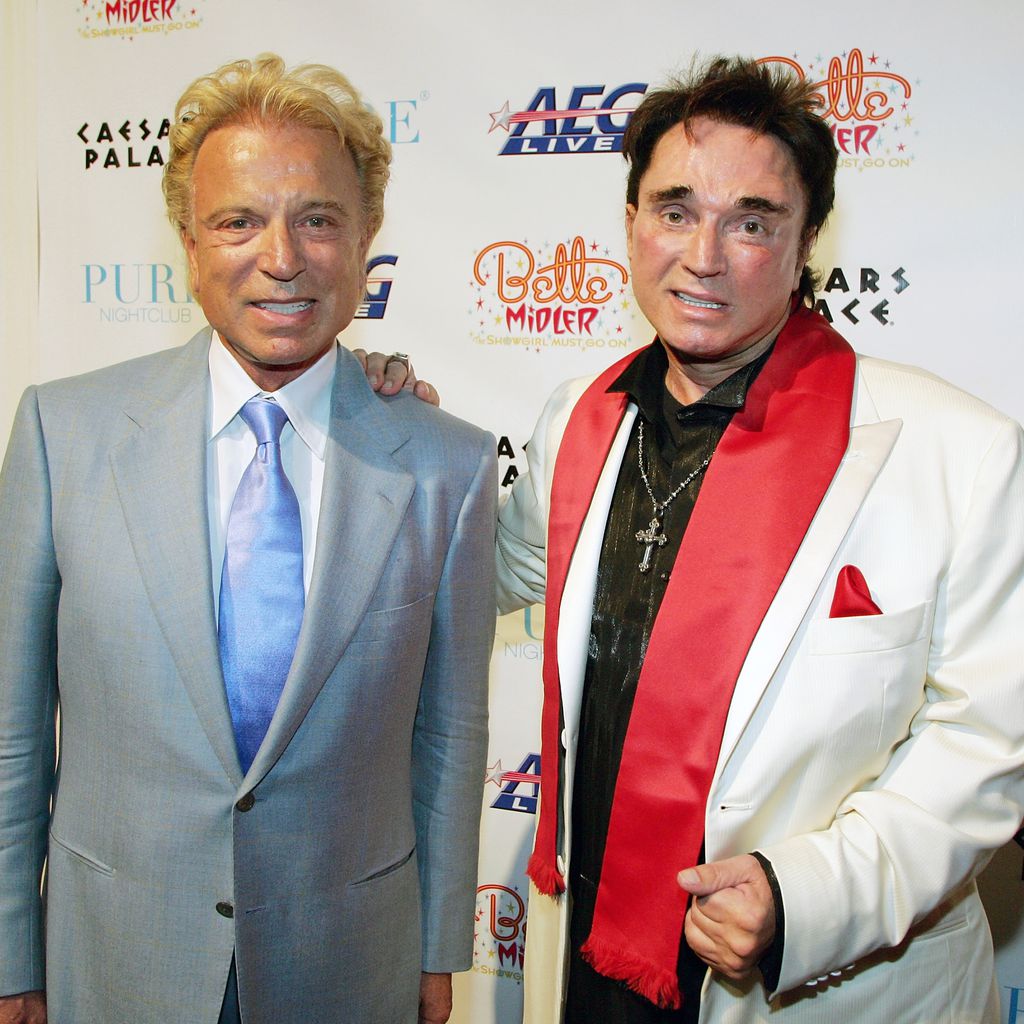 Star-Magier Siegfried Fischbacher und Roy Horn