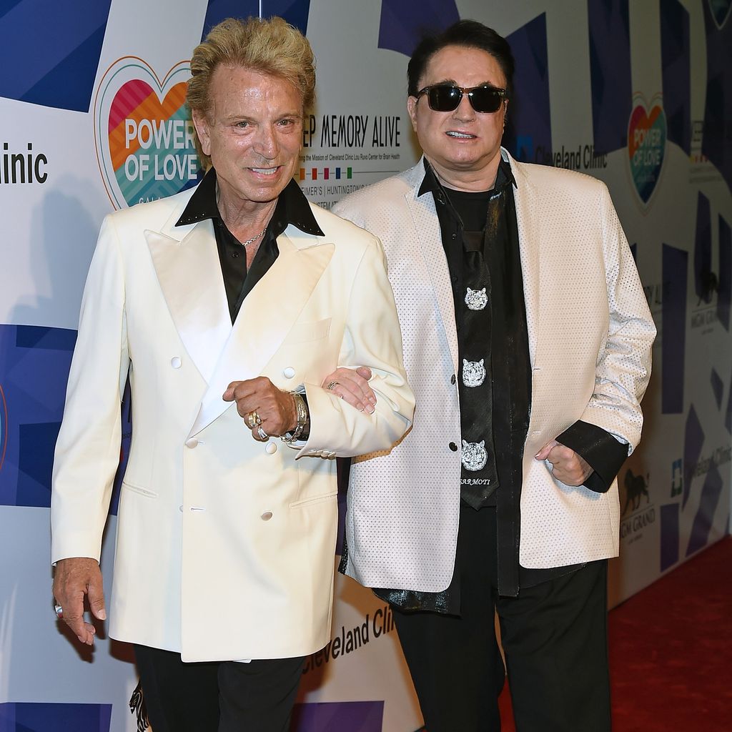 Siegfried Fischbacher und Roy Horn, 2015 in Las Vegas