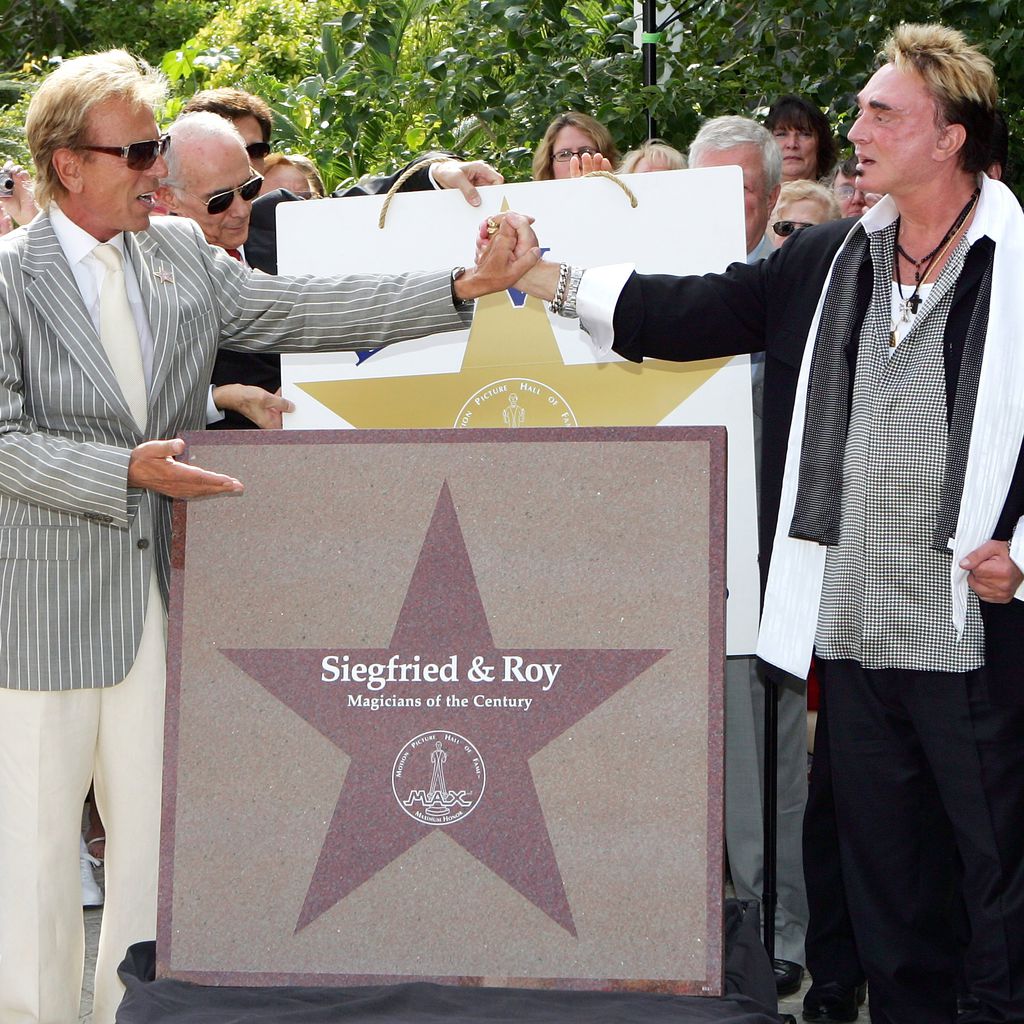 Siegfried Fischbacher und Roy Horn in Las Vegas