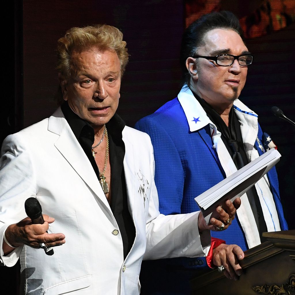 Siegfried Fischbacher und Roy Horn im September 2016 in Las Vegas