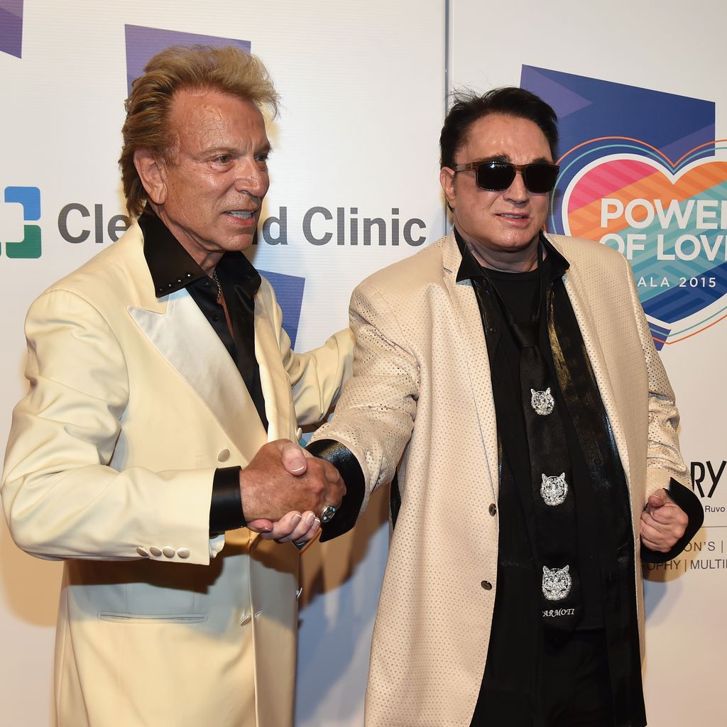 Siegfried Fischbacher und Roy Horn im Juni 2015 in Las Vegas