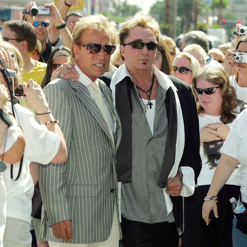 Siegfried Fischbacher und Roy Horn in Las Vegas im Oktober 2006