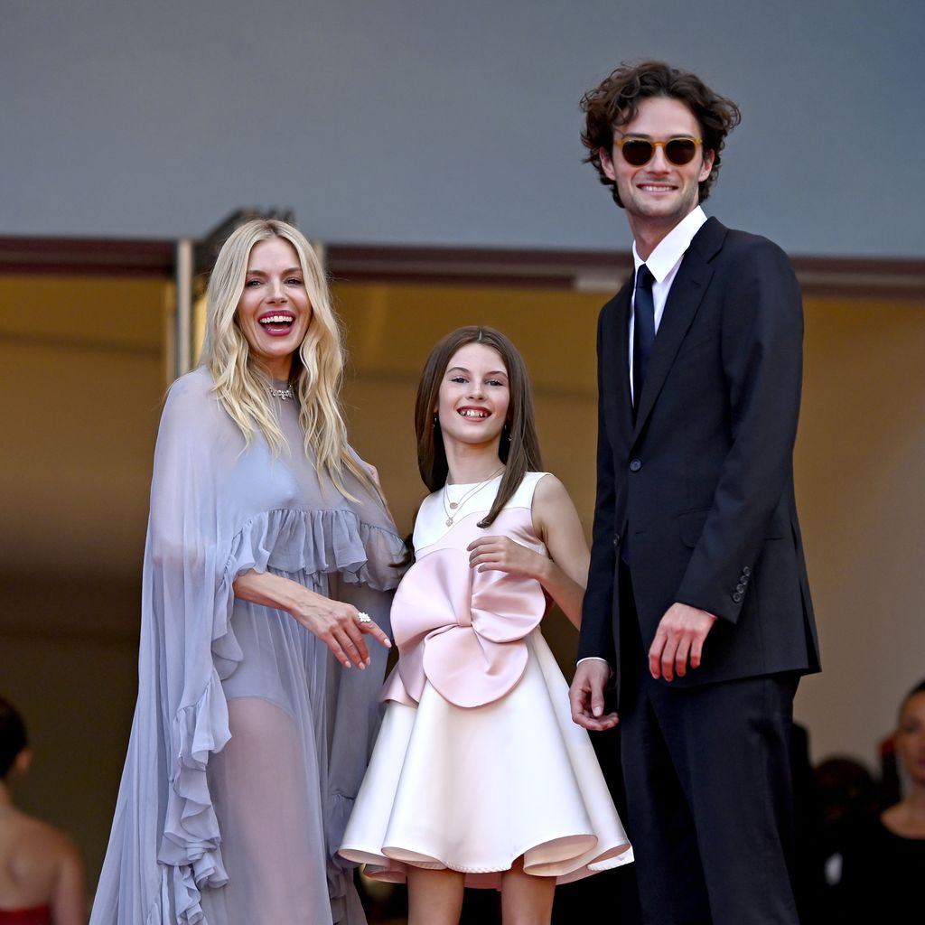 Sienna Miller ihre Tochter Marlowe Sturridge und Oli Green