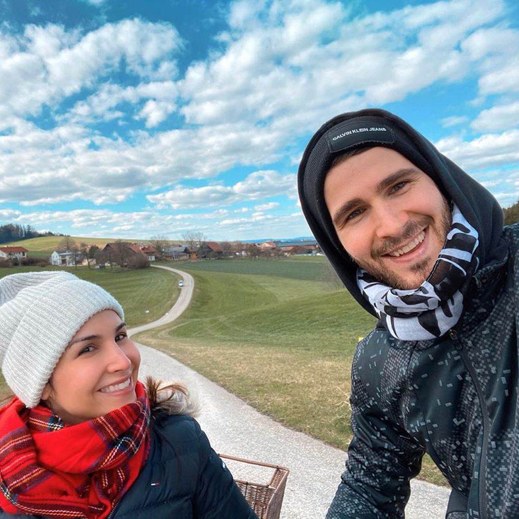 Sila Sahin und Samuel Radlinger im März 2020