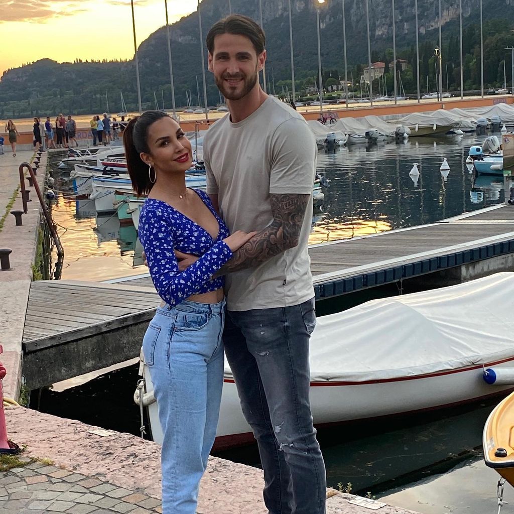 Sila Sahin und Samuel Radlinger im Mai 2022 in Italien