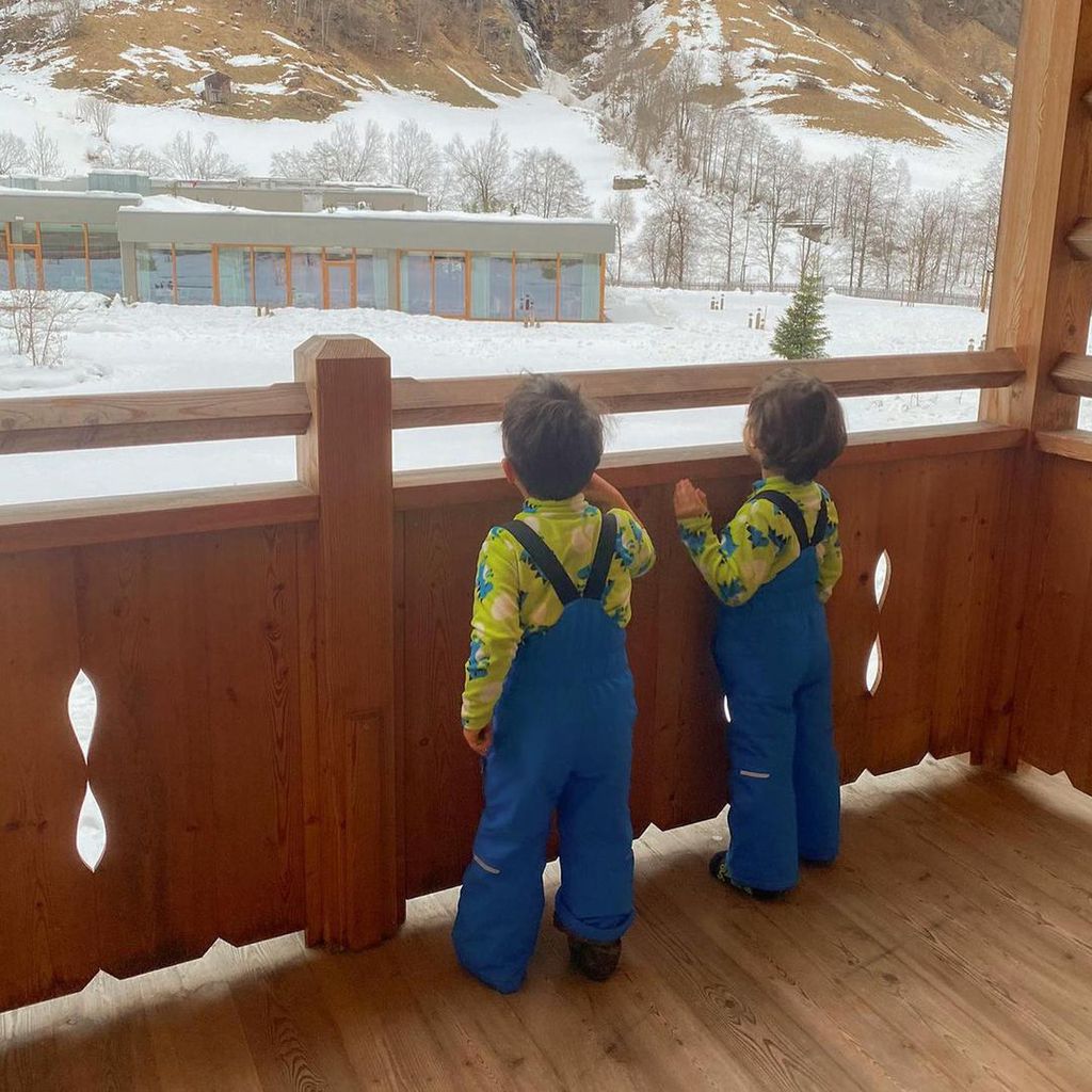 Sila Sahins Kinder Elija und Noah
