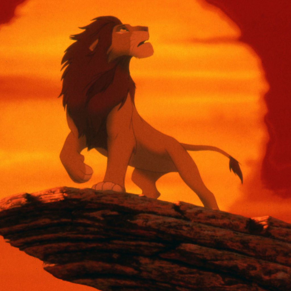 Simba aus "Der König der Löwen"