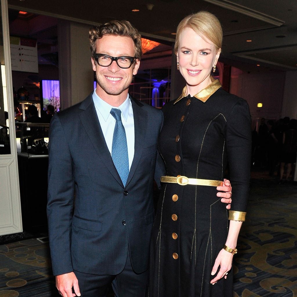 Bei Variety's Power of Women 2013: Simon Baker mit Preisträgerin Nicole Kidman im Beverly Wilshire Four Seasons Hotel