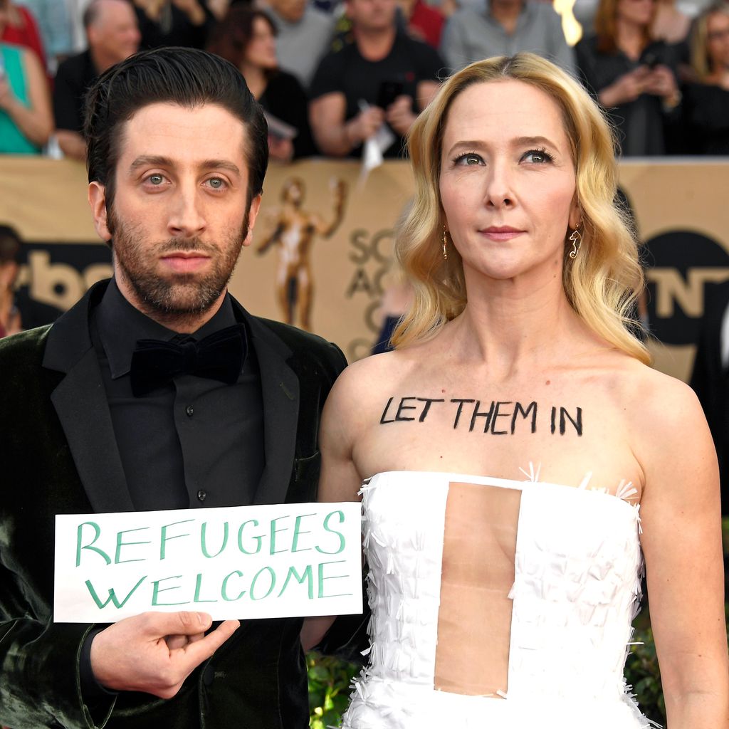 Simon Helberg und Jocelyn Towne bei den SAG Awards