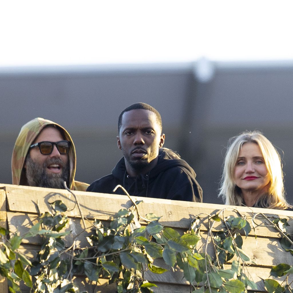 Simon Konecki, Rich Paul, Cameron Diaz und Benji Madden