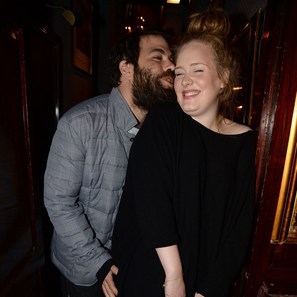 Simon Konecki und Adele