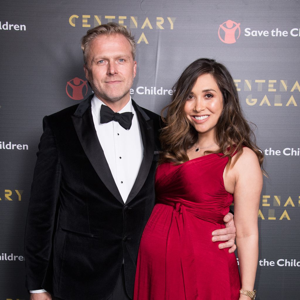 Simon Motsen und Myleene Klass, Mai 2019