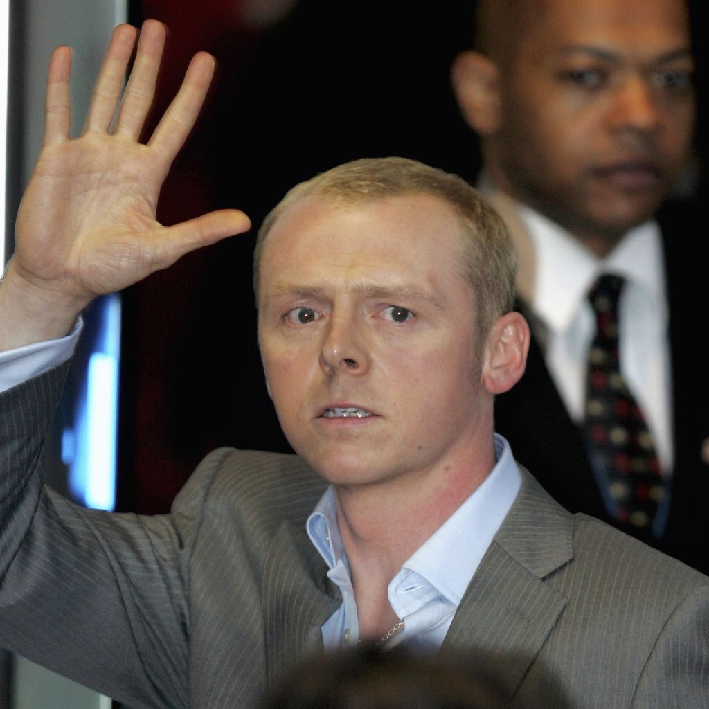 Simon Pegg bei der Premiere von Mission: Impossible III in London, 2006