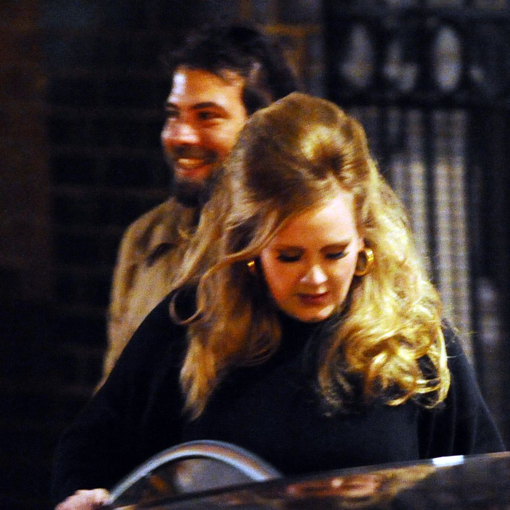 Simon Konecki und Adele in London