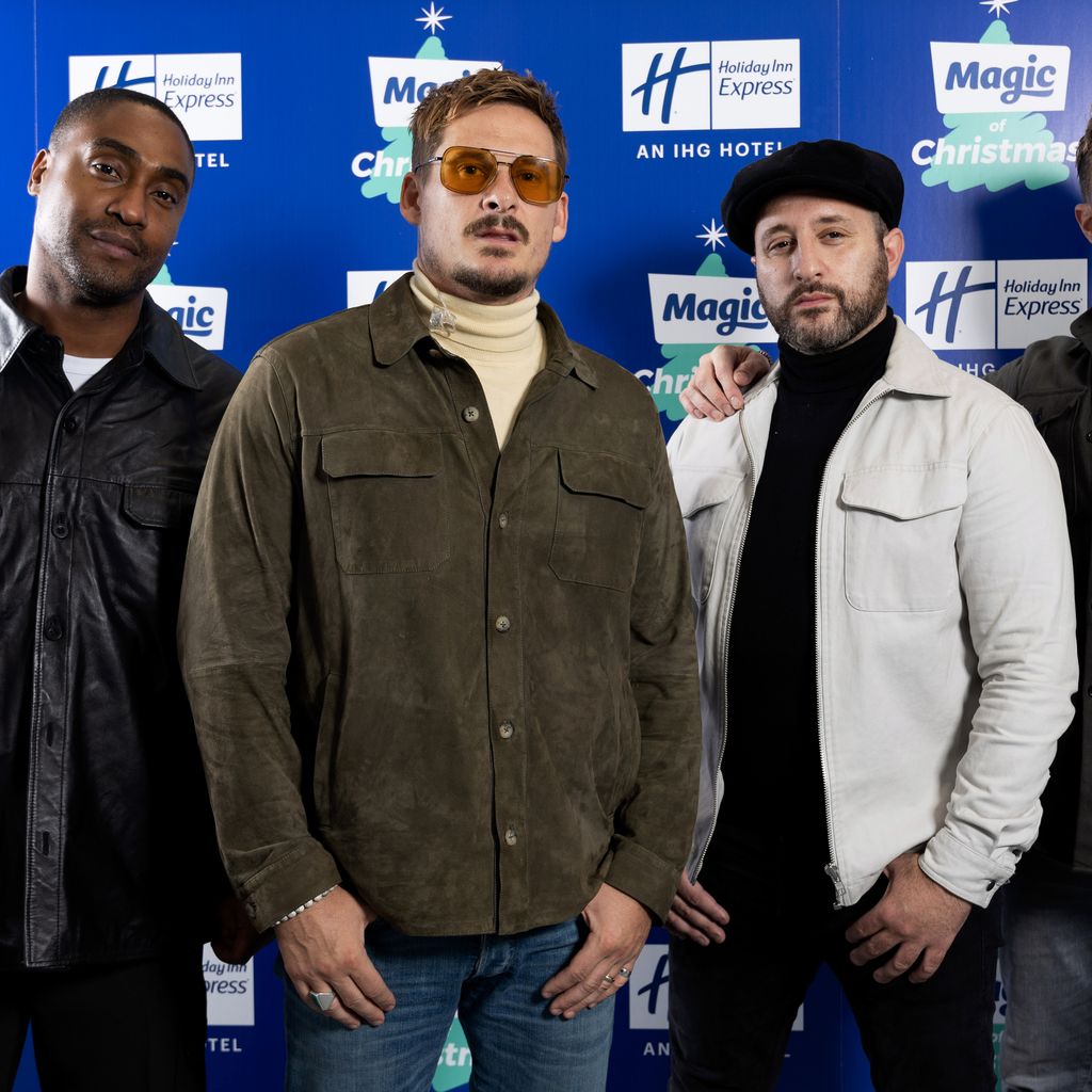 Simon Webbe, Lee Ryan, Antony Costa und Duncan James bei "Magic Of Christmas"