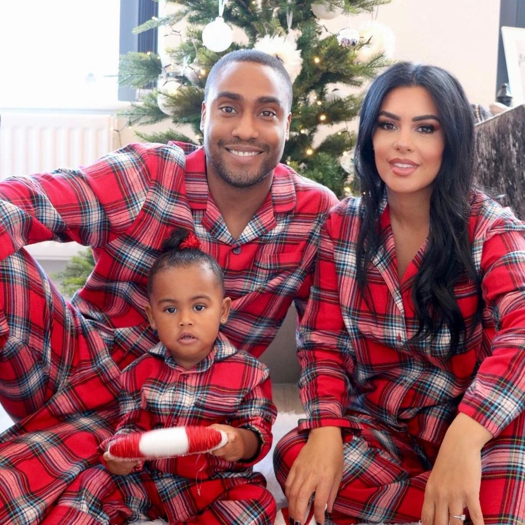 Simon Webbe und seine Familie im Dezember 2022