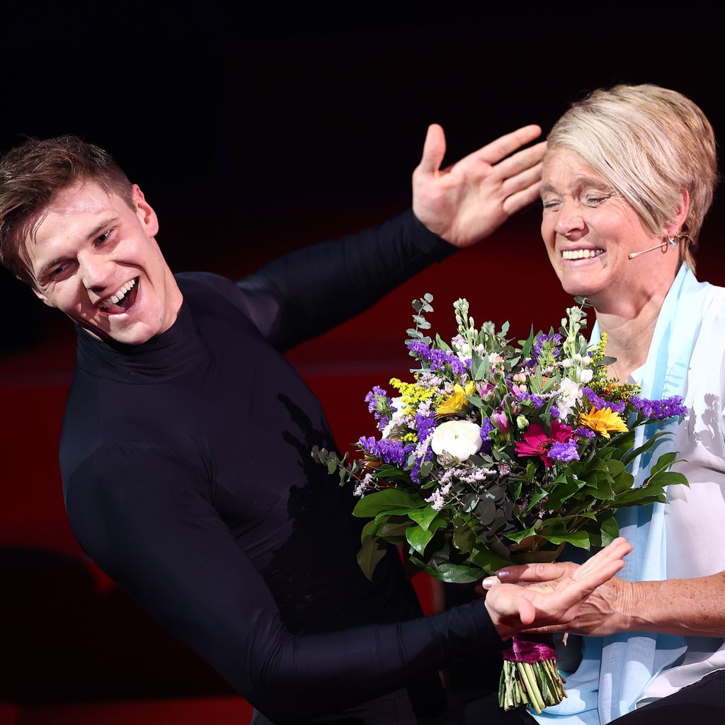 Simon Zachenhuber mit seiner Mama bei "Let's Dance"