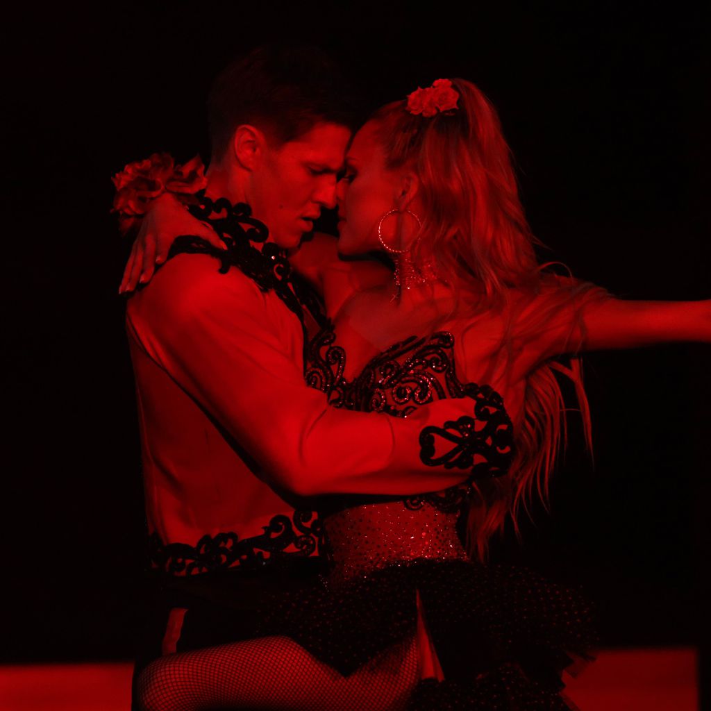 Simon Zachenhuber und Patricija Belousova in der vierten "Let's Dace"-Show 2021