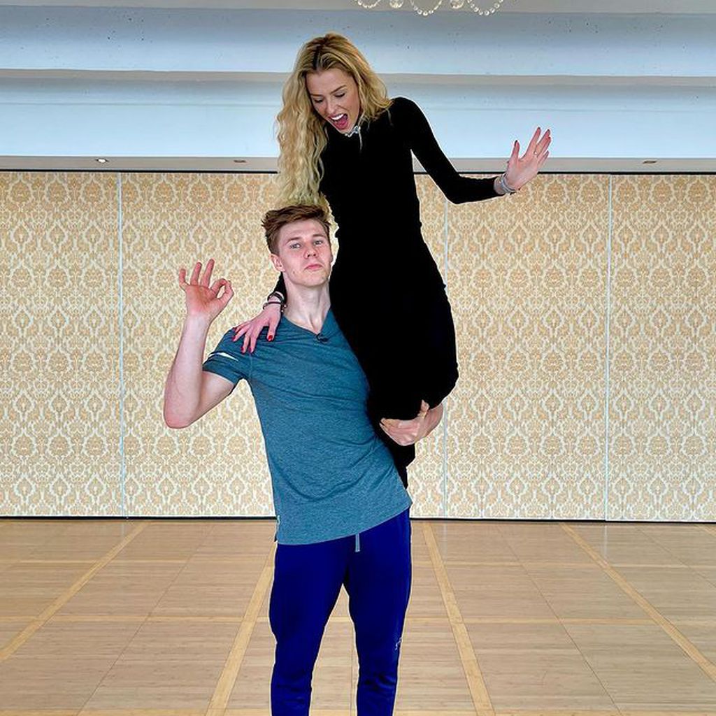 Simon Zachenhuber und Patricija Belousova