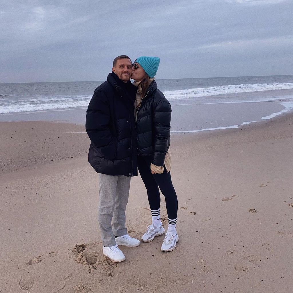 Simon Zoller und Laura Wontorra