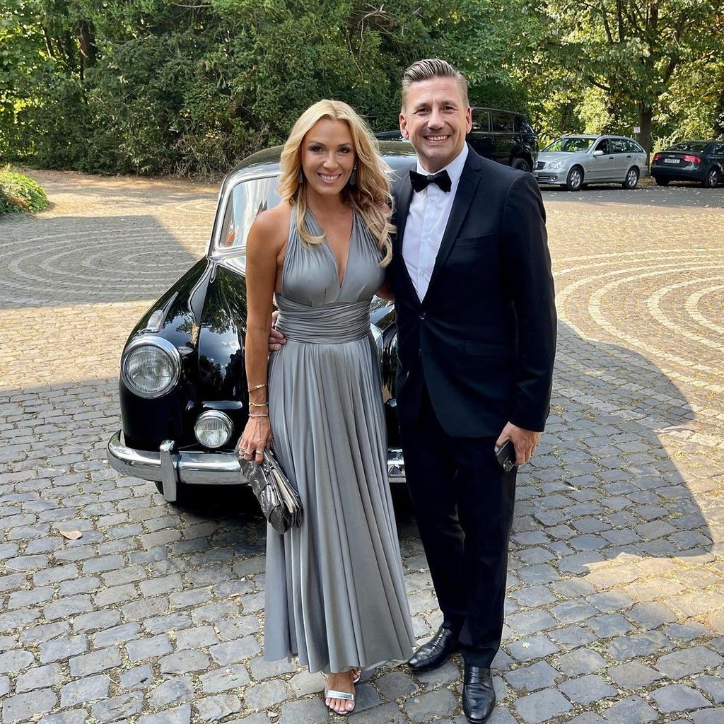 Simone Mecky-Ballack und Andreas Mecky im August 2022