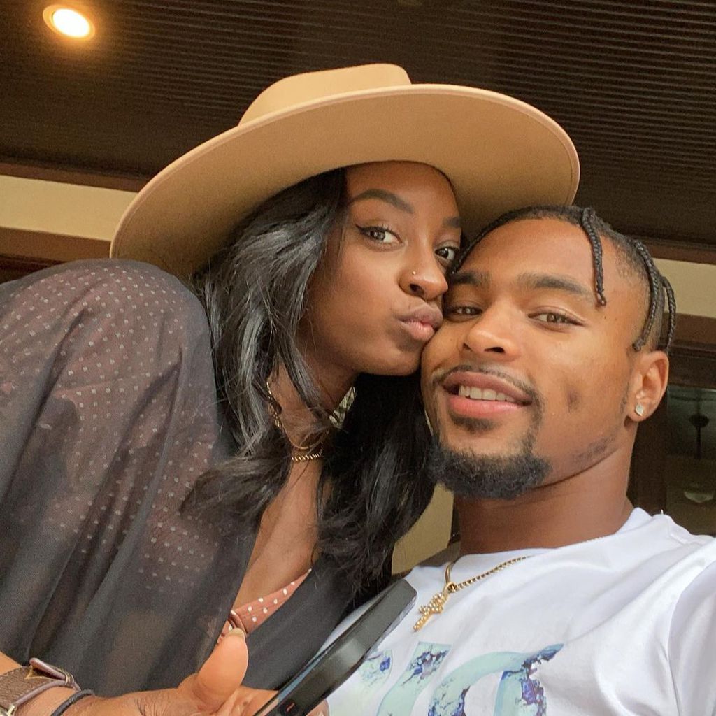 Simone Biles und ihr Freund Jonathan Owens