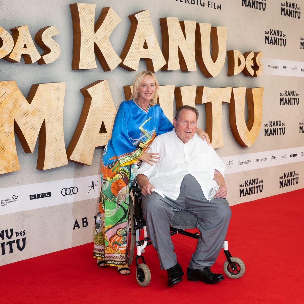 Schauspieler Ottfried Fischer und seine Frau Simone