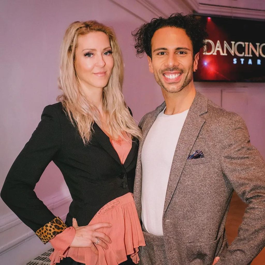 Simone Lugner mit ihrem "Dancing Stars"-Partner Danilo Campisi