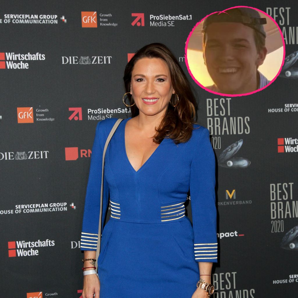 Simone Mecky-Ballack und ihr Sohn Emilio