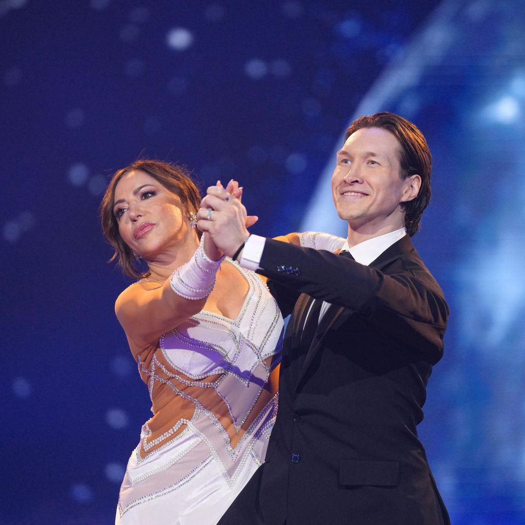 Simone Thomalla mit Evgeny Vinokurov bei "Let's Dance"