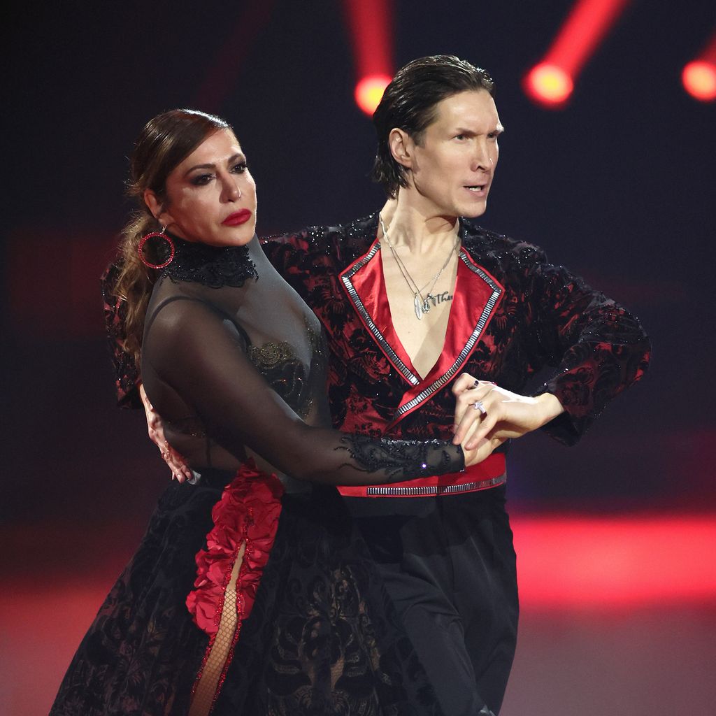 Simone Thomalla und Evgeny Vinokurov bei "Let's Dance" 2025