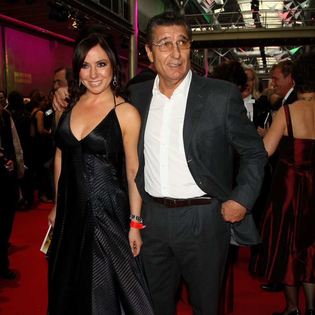 Simone Thomalla und Rudi Assauer beim Deutschen Fernsehpreis 2008