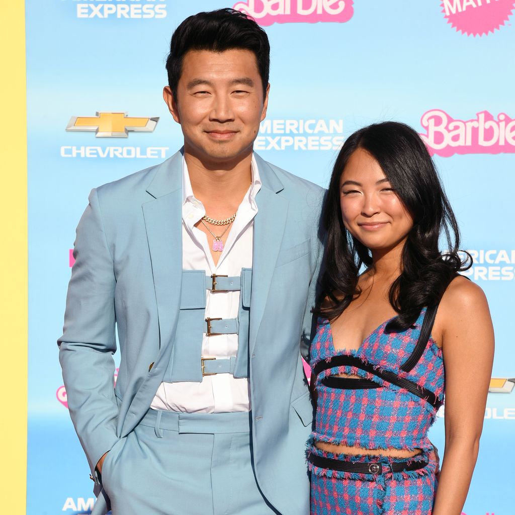 Simu Liu und Allison Hsu bei der "Barbie"-Premiere in Los Angeles, Juli 2023