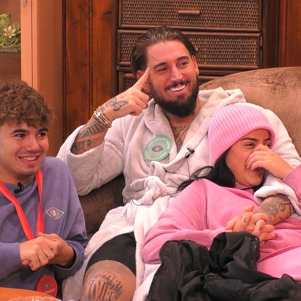 Sinan Movez, Mike Heiter, Leyla Lahouar, "Promi Big Brother" 2024