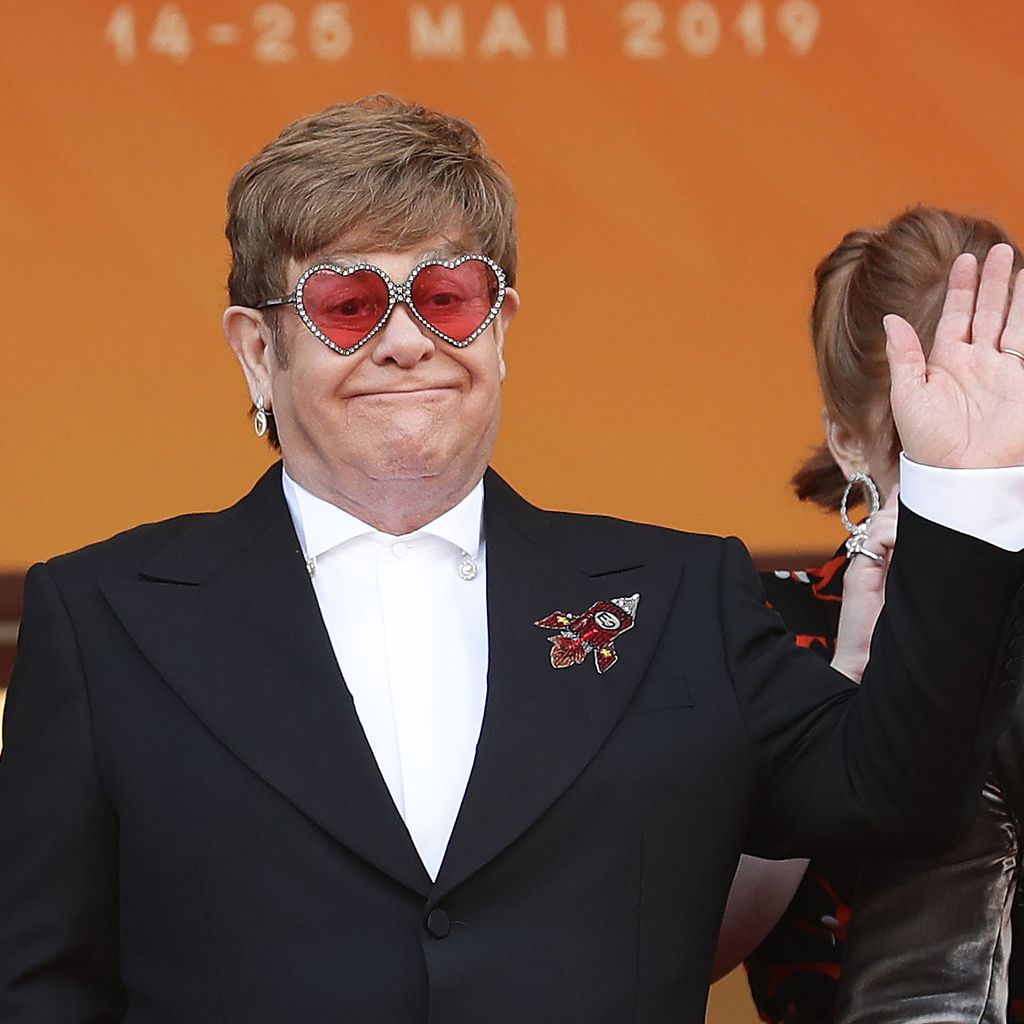 Sir Elton John und Taron Egerton im Mai 2019 in Cannes