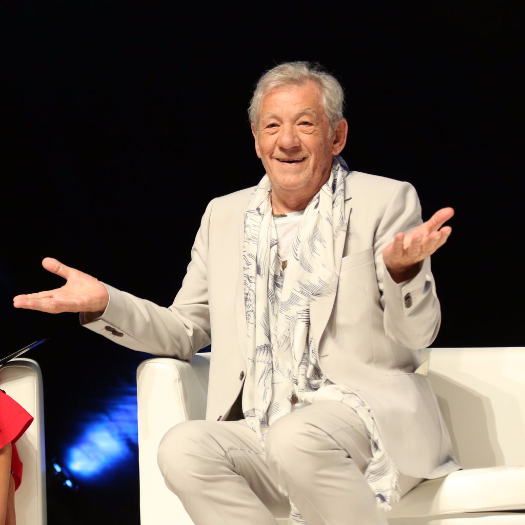 Sir Ian McKellen in Cannes 2017