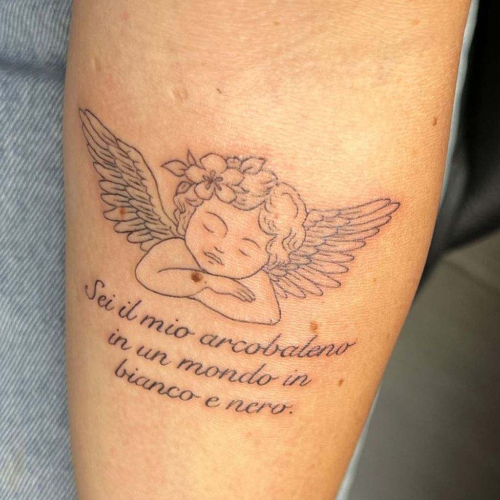 Siria Campanozzis neues Tattoo