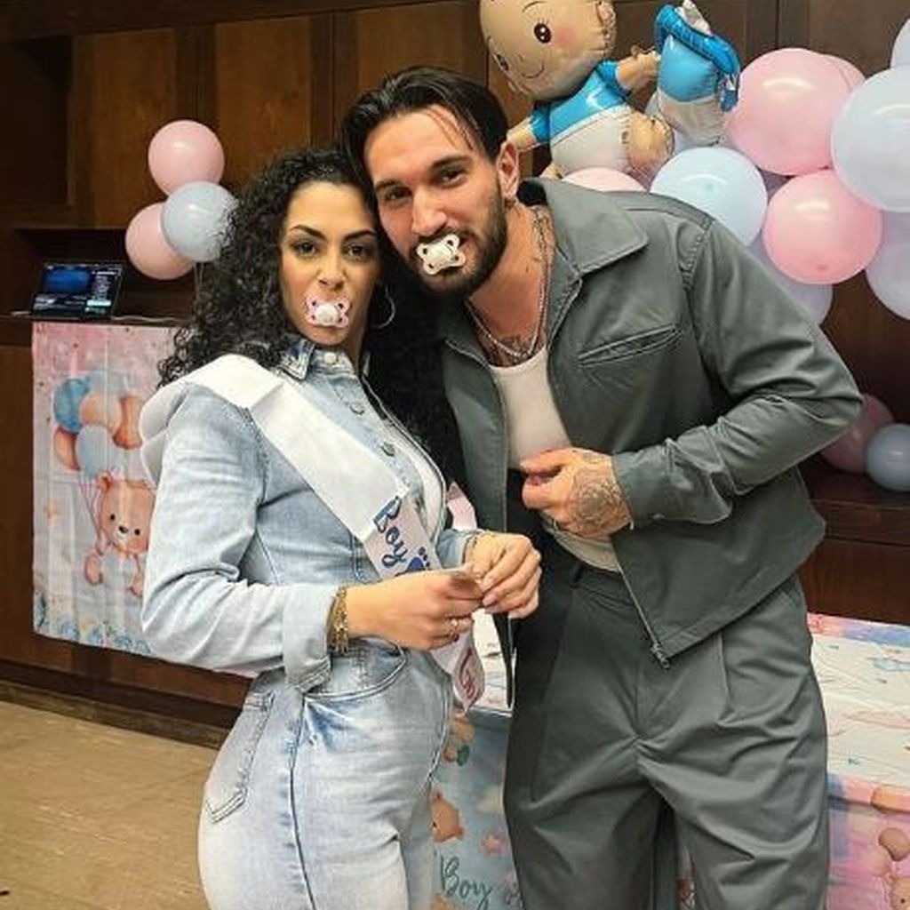 Siria Longo und ihr Partner Alessio im Januar 2025