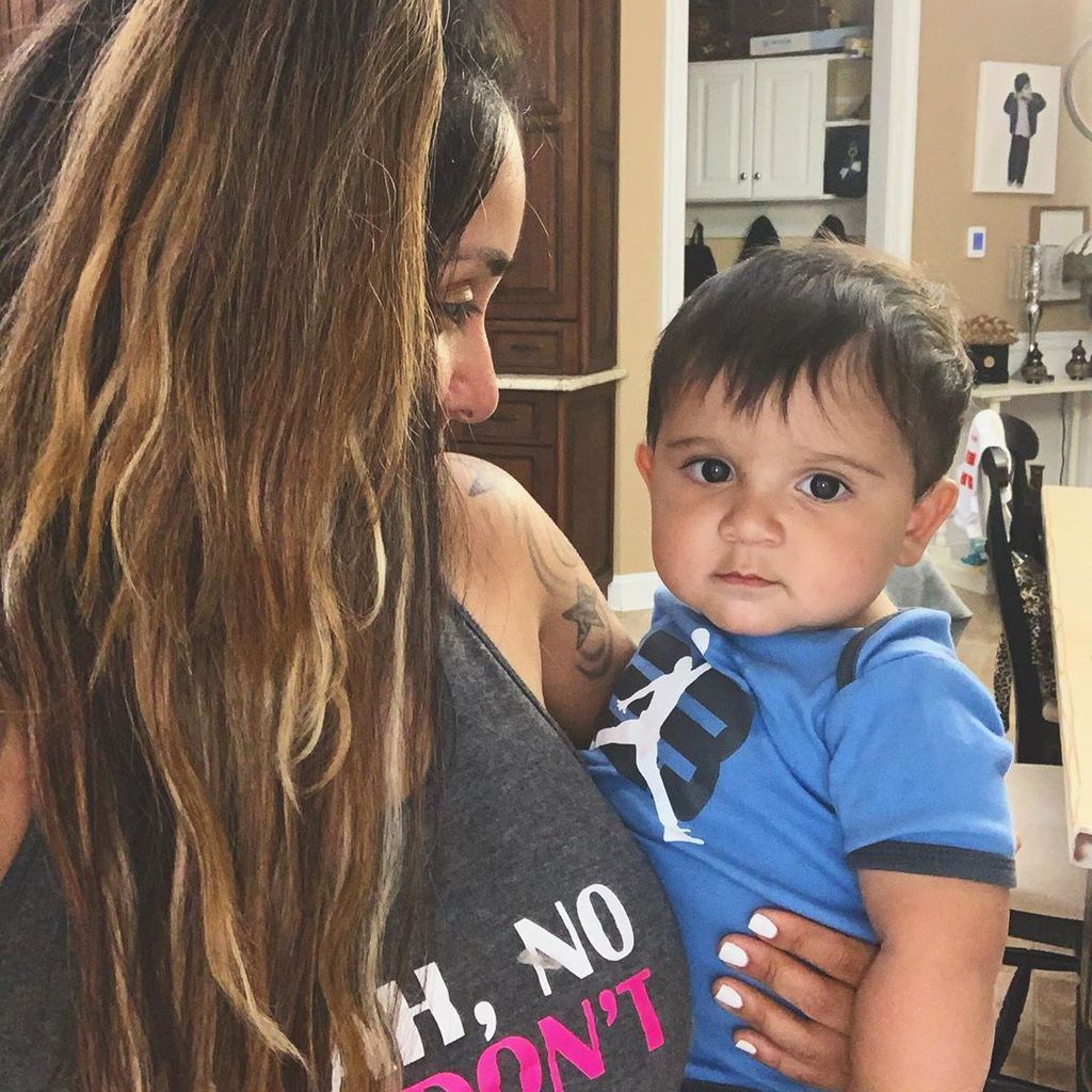Snooki mit ihrem Sohn Angelo