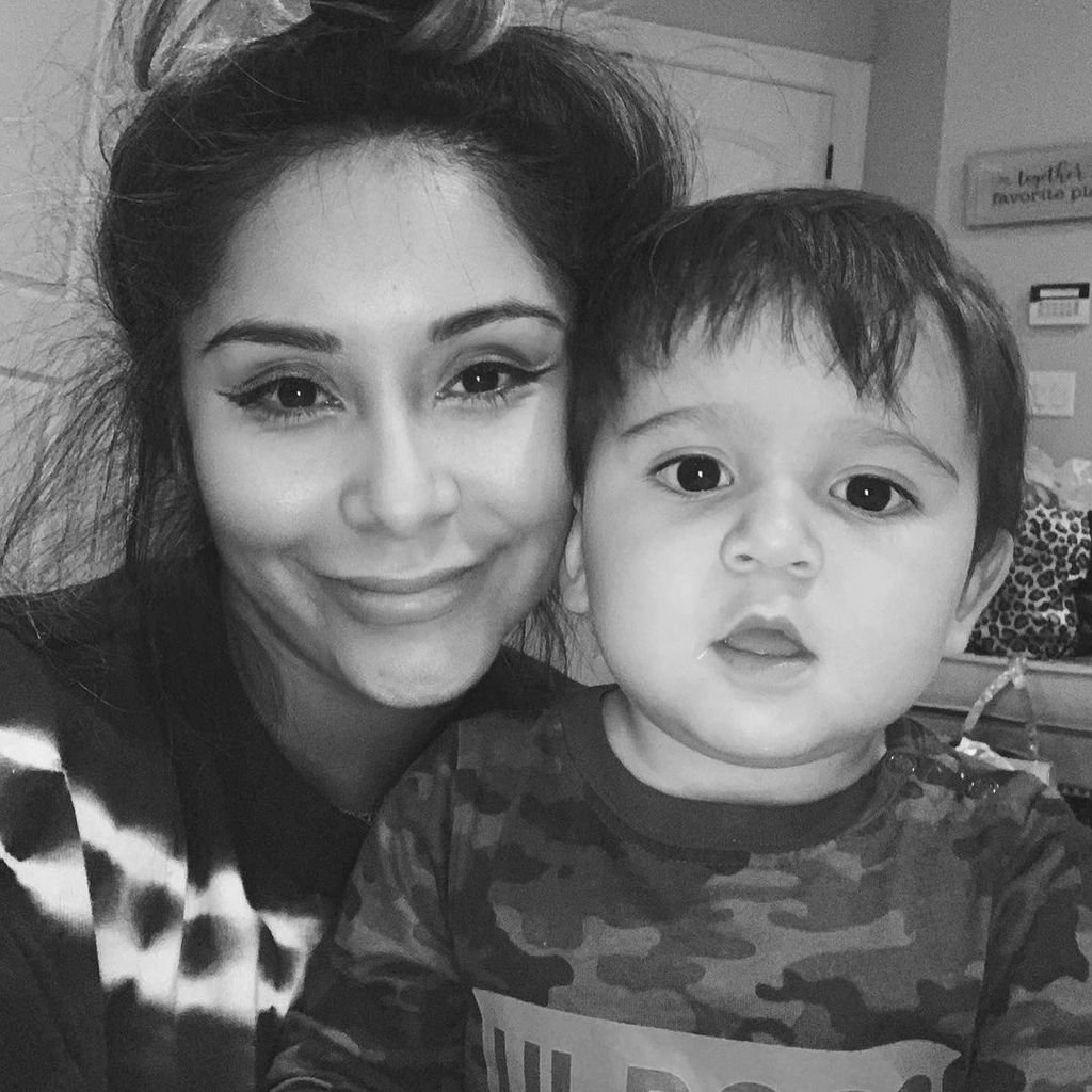 Snooki mit ihrem Sohn Angelo